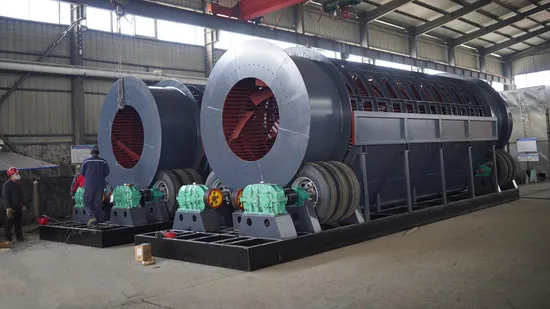 最先端のシリコマンガン スラグ ロータリー トロンメル ロータリー スクリーン ドラム スクリーン スクリーニング機トロンメル スクリーン